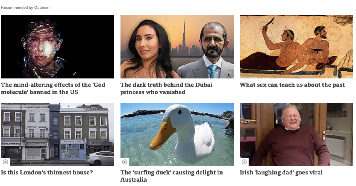 Outbrain example