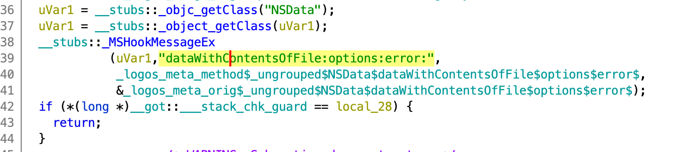 Tweak defined in _logosLocalInit() function
