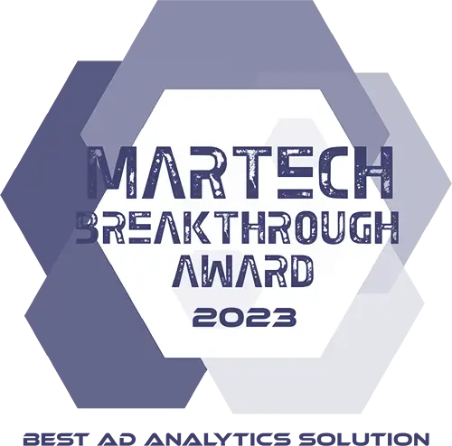 Martech Breakthrough Award 2023 - Best Ad Analytics Solution